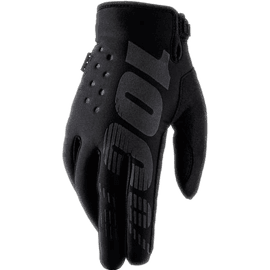 Schwarzer MX Handschuh aus Neopren von 100% für Fahrten bei Kälte und Nässe