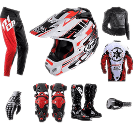 Enduro Ausrüstung im Überblick: Hose, Helm, Protektorenjacke, Knieschützer, Stiefel und Jersey